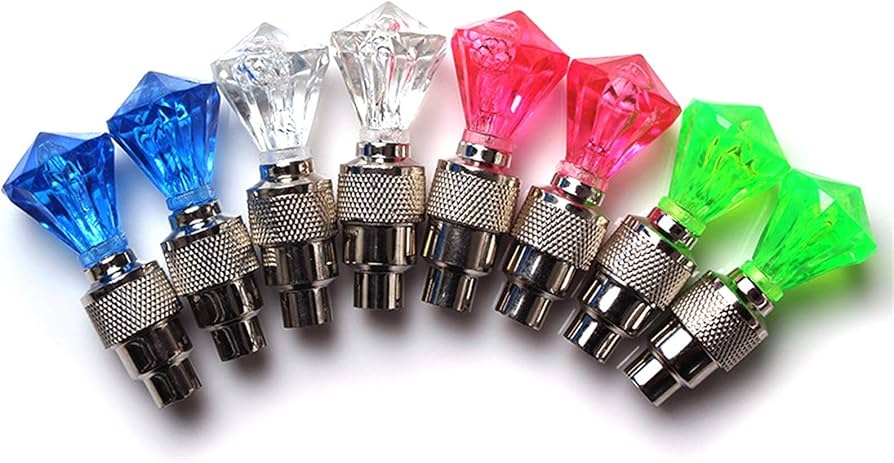 2pcs luminous valve (diamond)