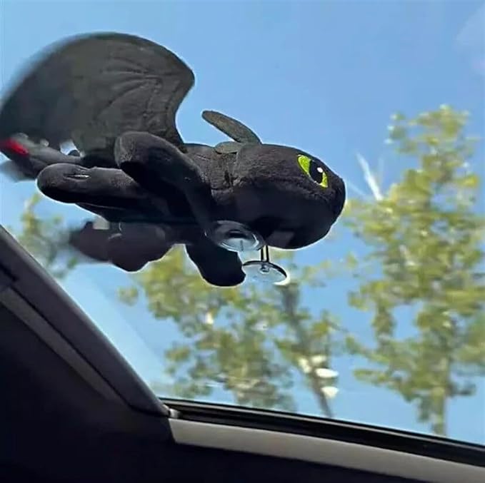 Toothless Car Accessory, Dragon Car Accessory