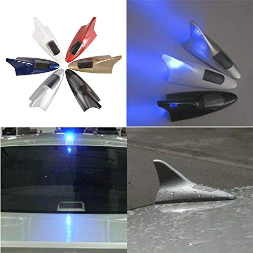 Shark Fin 8 LED Warning Light for Car