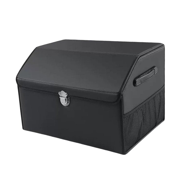 Car Trunk Leather Storage Box