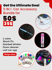 Get the Ultimate Deal 5 in 1 Car Accessory Bundle