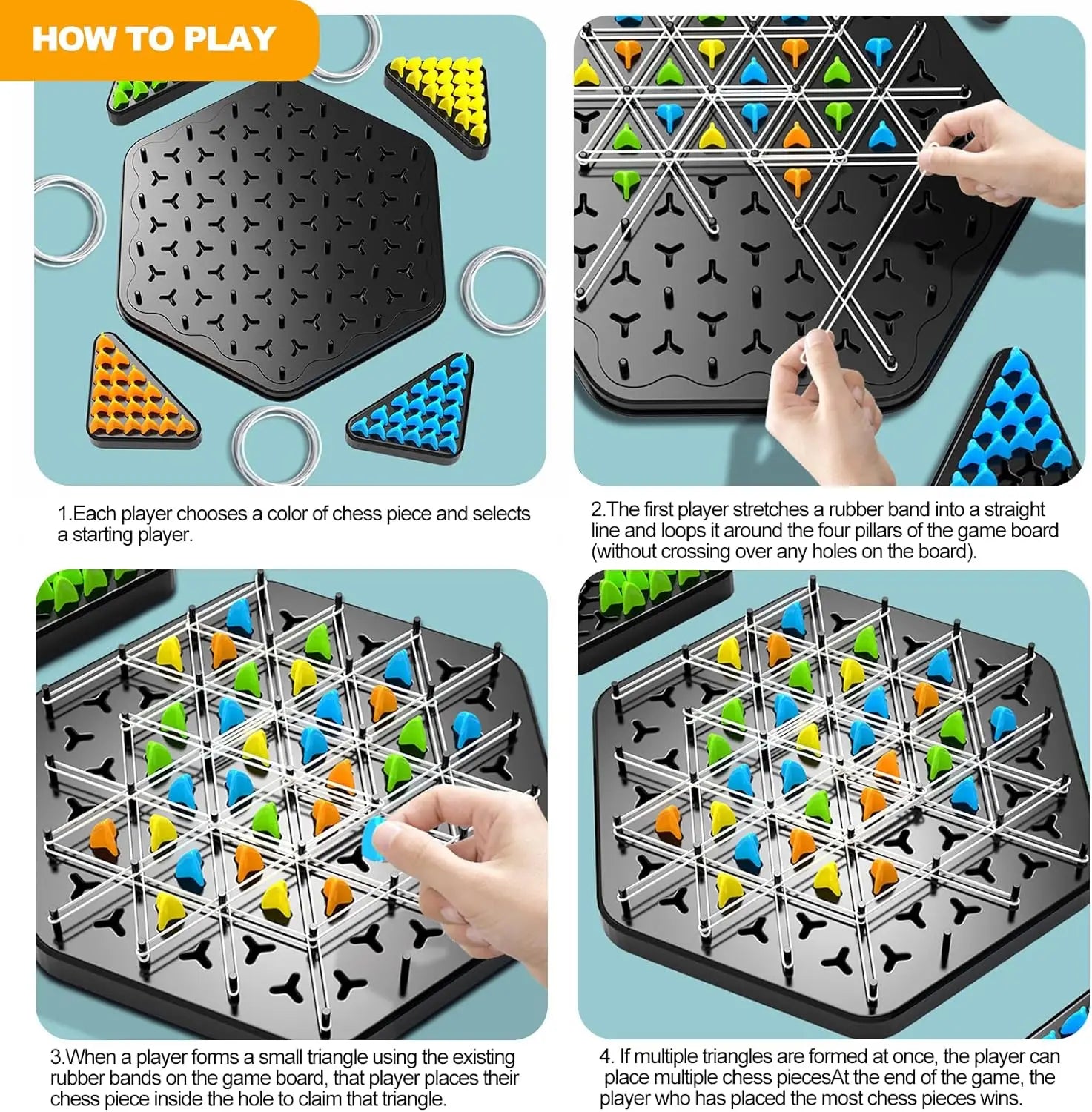 Triggle Chess Rubber Game