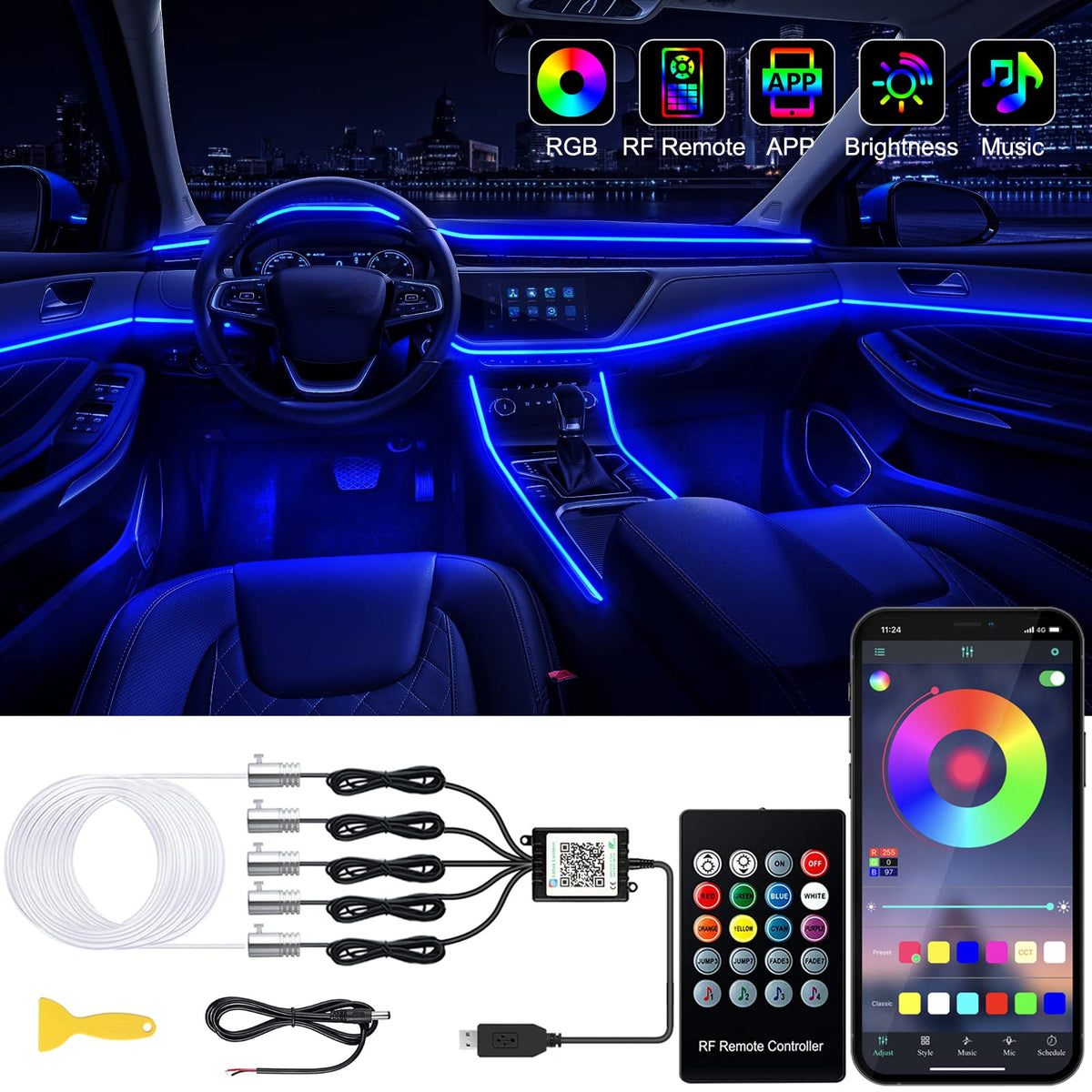 Interior Car Led APP